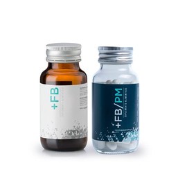 Dekós Pack FB + FB/PM | Pack de Suplementos Alimenticios Incluye 1 Frasco de +FB Termogénico De Día con L-Carnitina y Gymnema Sylvestre + 1 Frasco de +FB/PM Termogénico de Noche con Gaba y L-Triptofano