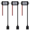 AITRIP 3Pack 12V DC to 5V 3A USB Female Converter