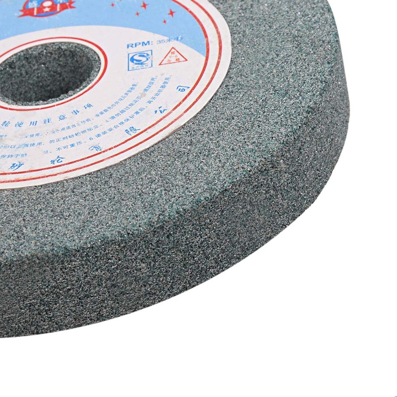 sourcing map 5-Inch Bench Grinding Wheels Green Silicon Carbide GC