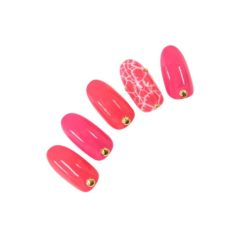 Narity! Nail Gel Nail Color, 166, Cherry Pink, 0.2 oz