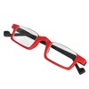 Half Rim Reading Glasses High Definition Spring Hinge Fashionable Rectangular