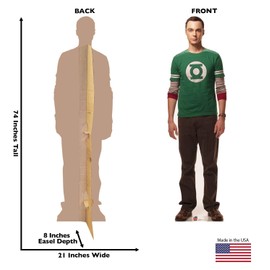 Advanced Graphics Sheldon Cooper Life Size Cardboard Cutout Standup - The Big Bang Theory