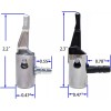 LUMITECO (QTY 3) 1/4" Lock on air Chuck,Mini air Compressor