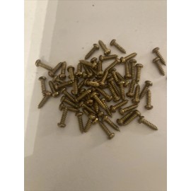 Martin 50 Brass Screws For Grover Schaller Ping Guitar Machine Heads Tuners