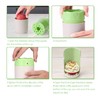 Manual Apple Grater Cup, Rotating Shredder, Fruit Grater for Fruit