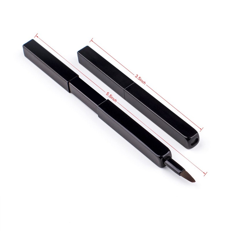 Exquisite Professional Lip Brush Applicators-Retractable Lipstick Brushes- Lipstick Gloss Makeup