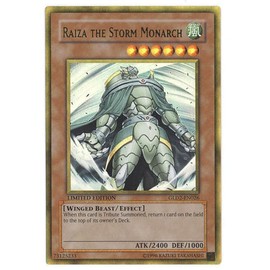 Yu-Gi-Oh! - Raiza The Storm Monarch GLD2-EN026 Gold Rare