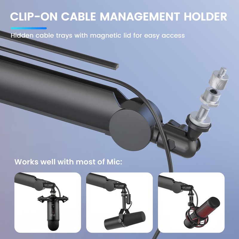 Boom Arm Stand THRONMAX S8 Mic Stand for Game Streaming