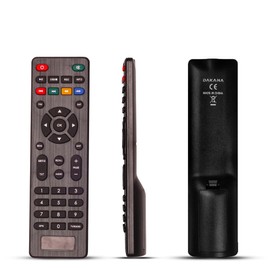 Dakana Fernbedienung für Echosat HD-Line Leyf Sagaf Nokta Receiver - Vorkonfiguriert und sofort einsatzbereit