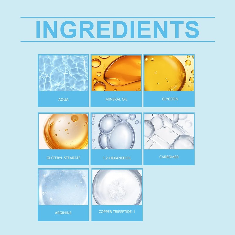 Ghk-Cu Copper Peptide Face Cream - Moisturizer Face Cream Anti