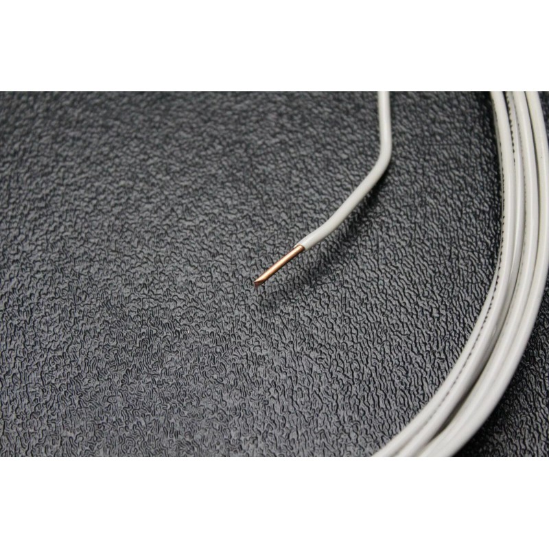 SOUTHWIRE 14 GAUGE THHN WIRE SOLID WHITE 25 FT THWN