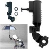 Universal Golf Push Cart Adjustable Umbrella Holder，Umbrella Fixed Bracket for