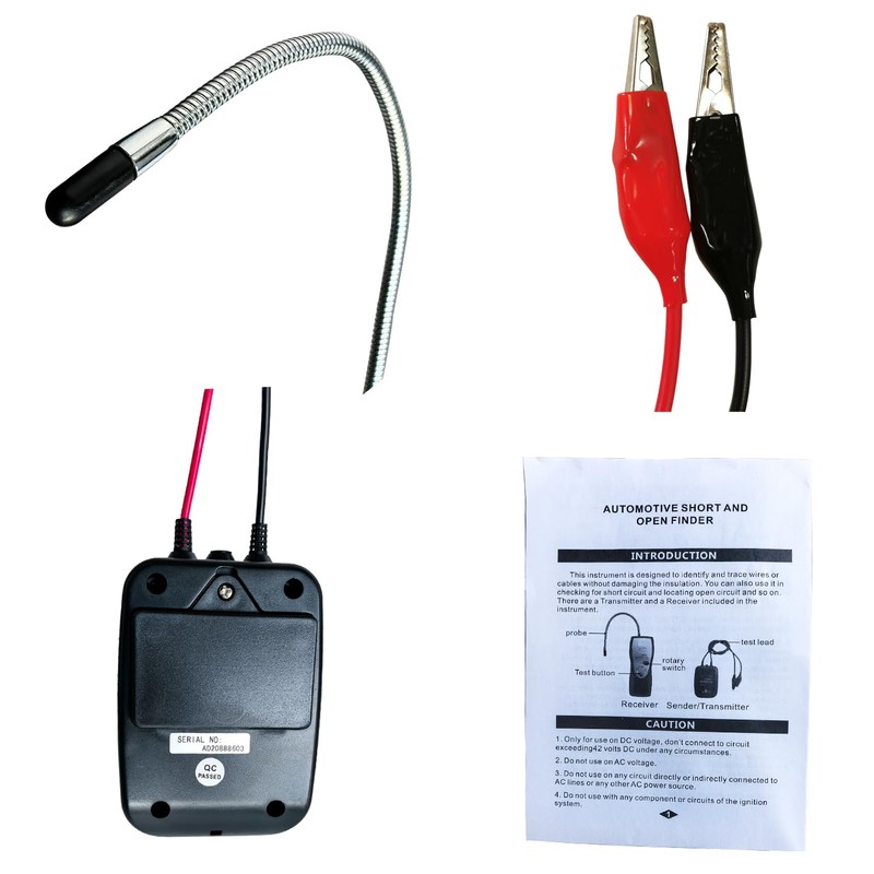 Professional Automotive Circuit Tracer - 6-42V Short & Open Finder