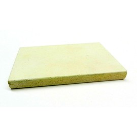Ceramic Soldering Plate Jewelry Making Heat Resistant Board Metal Soldering Block Work Surface 6" x 4" x 1/2" / welding and soldering protective heat plate surface when melting annealing on the bench