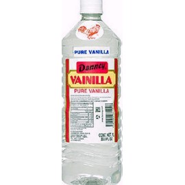 1 X Clear Danncy Pure Mexican Vanilla Extract From Mexico 33oz Each 1 Plastic Bottle Sealed