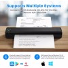 Phomemo Portable Wireless Legit A4 Bluetooth Thermal Printer for Travel