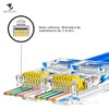Conectores Rj45 Cat 6, Paquete De 100 Piezas Cable Red