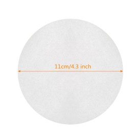 GWHOLE 500 Pack Non Stick Hamburger Press Wax Discs, Restaurant-Grade Hamburger Patty Paper