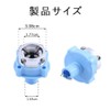 LINKSORA Washing Machine Nipple Screw Clasp Water Supply Hose Adapter