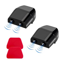 Yourkar 2 unidades de silbatos de ciervo, dispositivos de advertencia de ciervo con cintas adhesivas impermeables, silbatos para evitar colisiones con ciervos, adecuados para vehículos, camiones, SUV