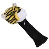 Golf Club Head Cover Plush Nylon Cute Tiger Head Protective
