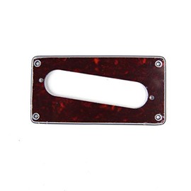 (G22) Humbucker To Strat style Singl Coil Pickup Adapter Ring,Slant, 4ply Tortoise