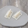 SING F LTD 10pcs Plastic Door Floor Guide Wooden Sliding
