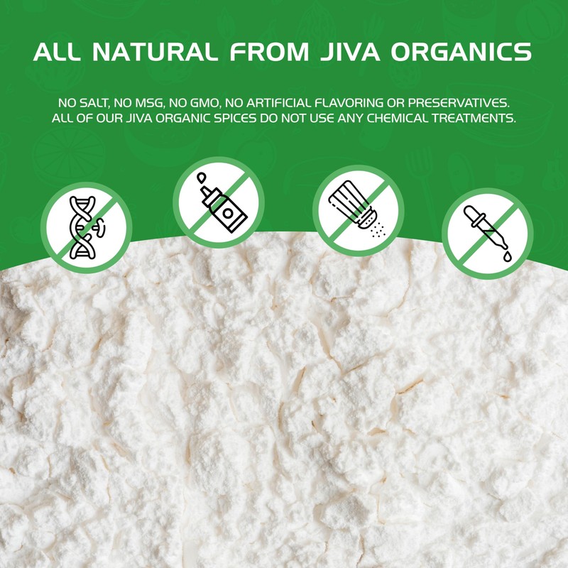Jiva Organics Premium White Rice Flour 2 LB Bag -