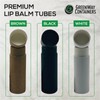GreenWay 0.15oz / 4.25g Kraft Paperboard Lip Balm Tubes with