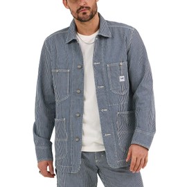 Lee Men's Workwear Loose Fit Chore Coat, Railroad