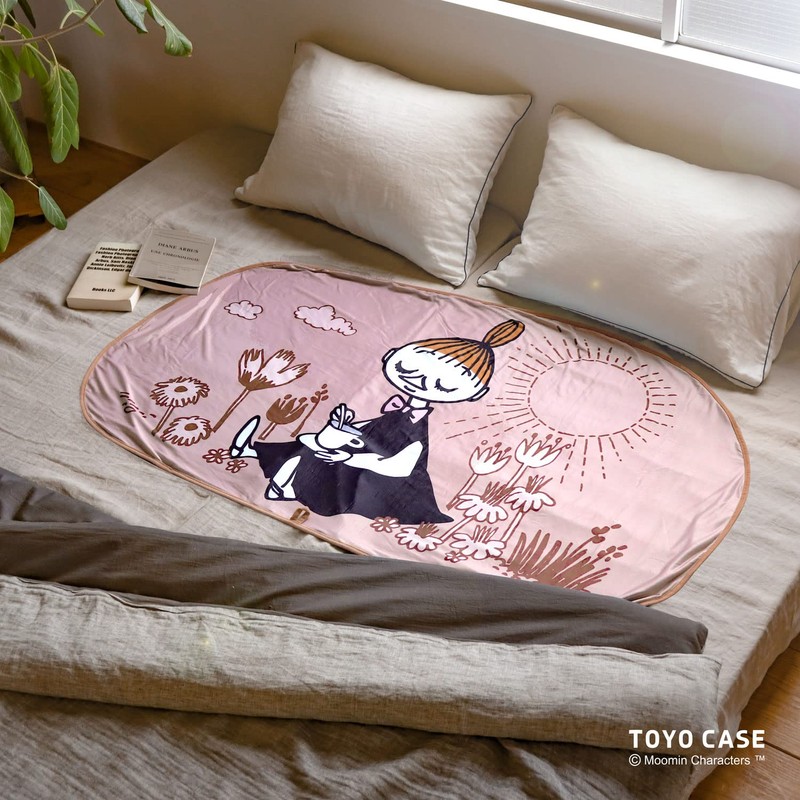 Toyo Case MOOMIN Cooling Blanket 3 Mimura Hey Size: [Blanket]