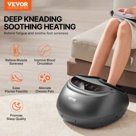 Deep-Kneading and Compression Shiatsu Foot Massager Machine with Heat Gift for Men and Women with Plantar Fasciitis NeuropathyDefault: Default
