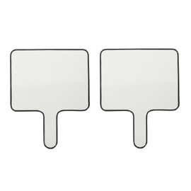 koundeneko Dry Erase Board, Handheld, Answer Board, Set of 2, Double Sided Writing, Erasable, Small Scoreboard, Handwriting Board, Portable, Memo, Message Board, Bulletin Board, Answer, Voting, Answer