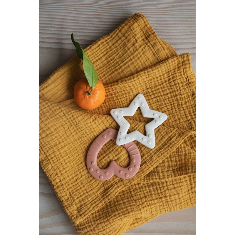 BIBS Baby Bitie Star Teether BPA Free Food Grade TPU