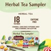 Celestial Seasonings Herbal Tea Sampler Variety Pack, Caffeine Free, 18