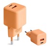 FOREVER Colorum Charger USB-A USB-C 30 W Peach Fluff -