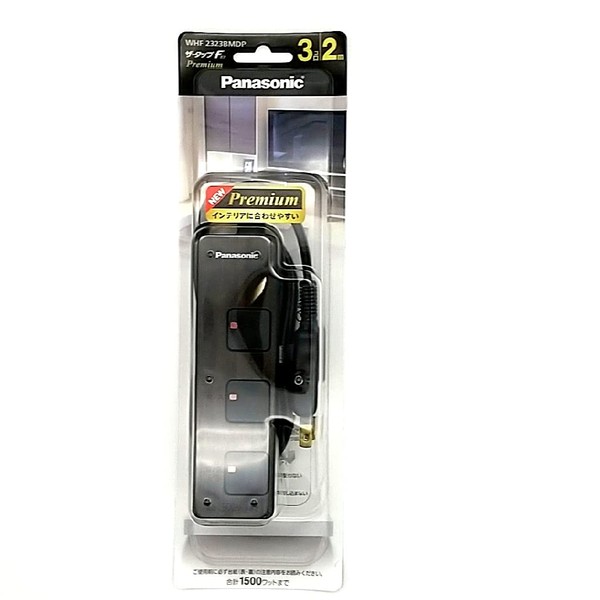 Panasonic za・tappu F Premium 3 1pc 2 m Dark Wood