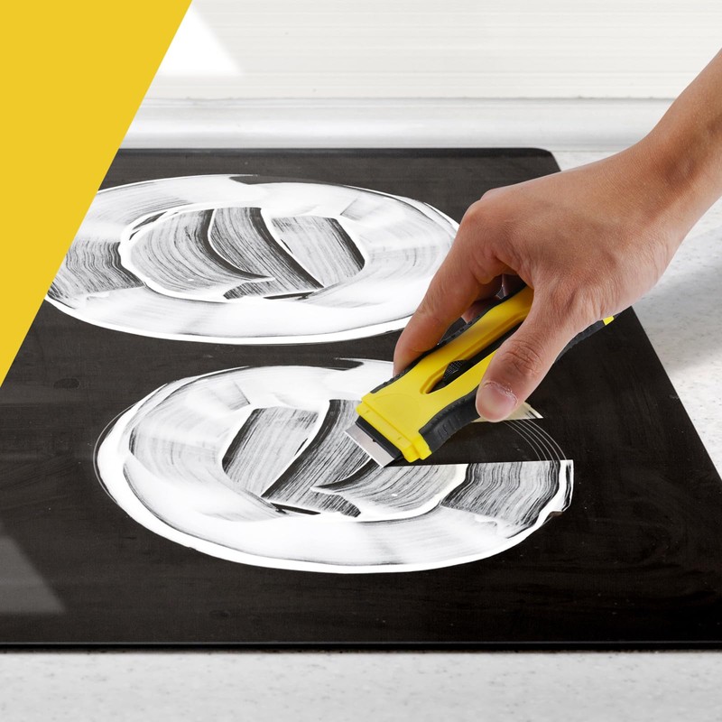 Kiemeu Oven Razor Blade Scraper Tool For Glass Stove Top