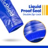Liquid Spectrum 4 Pack Reusable Wine Protector Travel Bag by