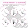 Easy Fan Lashes, Self-Fanning Eyelashes, Volume Eyelashes for Volume Technique,