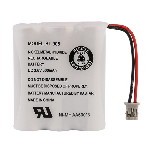 Kastar 1-Pack Battery Replacement for Uniden 2.4GHz Phone Models EXAI4248