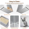 BETOPET Stainless Steel Litter Box - Extra Large Easy Cleaning