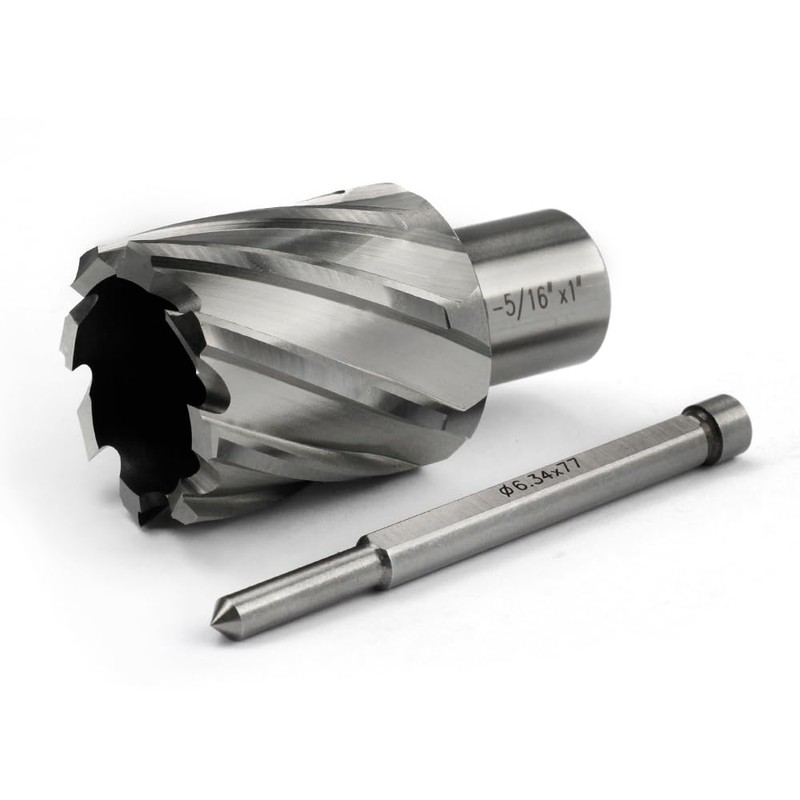 Annular Cutter JESTUOUS 1-5/16 Inch Cutting Diameter 3/4 Weldon Shank