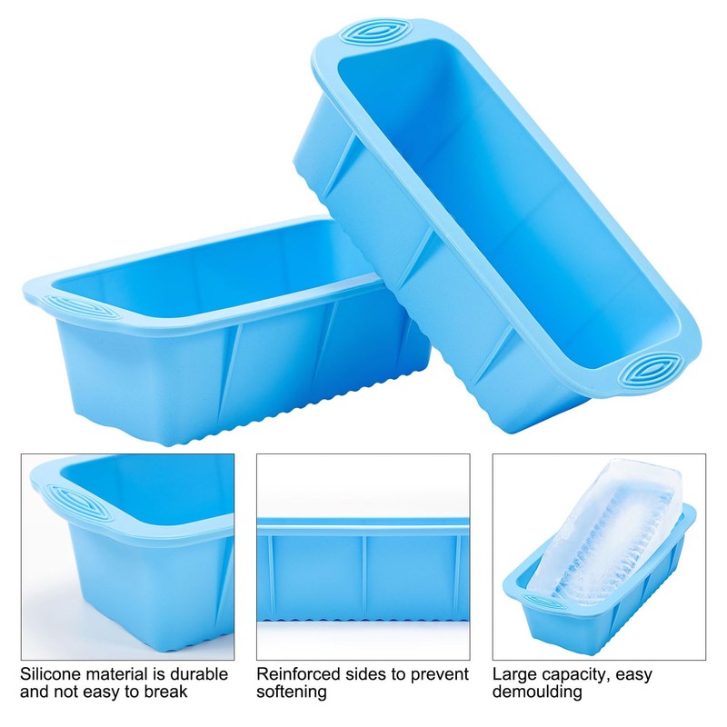 4 Pcs Large Ice Cube Tray, Big Ice Cube Moulds