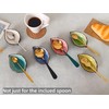 Coffee Spoon and Rest for Coffee Bar Accessories, Leaf Small
