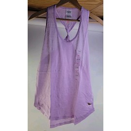 Victoria's Secret Pink Victoria's  Secret Women Purple  Tank Top Size S .