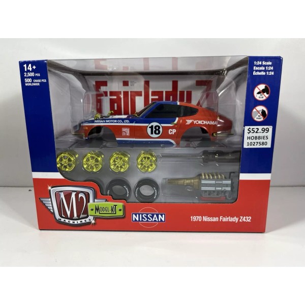 M2 Machines CHASE 1970 NISSAN FAIRLADY Z432 M2 MACHINES MODEL-KIT