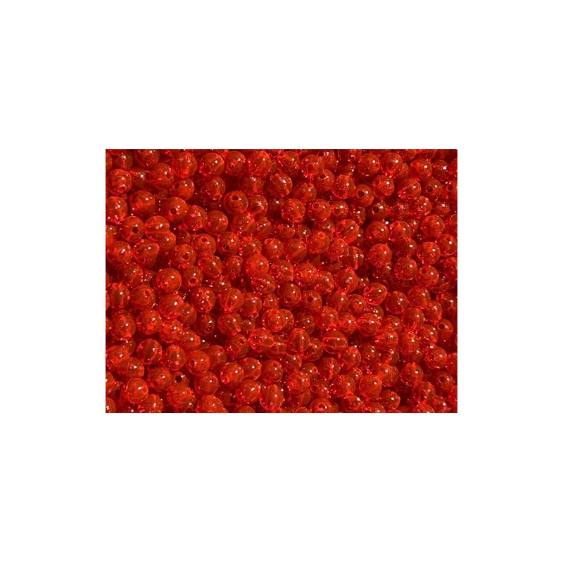 Round Plastic Fishing Bead 4mm, 6mm, 8mm for Fishing Baits