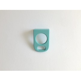 AO Sept Clear Care Lens Cup & Glasses Holder, Made of next-generation plant-derived plastic (for 1 Person, Blue)