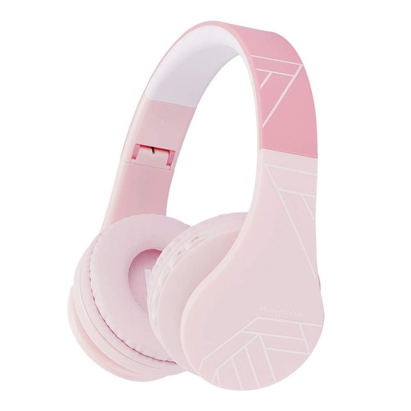 PowerLocus Bluetooth Kopfhörer Kinder, Kinderkopfhörer Over-Ear mit 85dB Lautstärkebegrenzung, Faltbar,